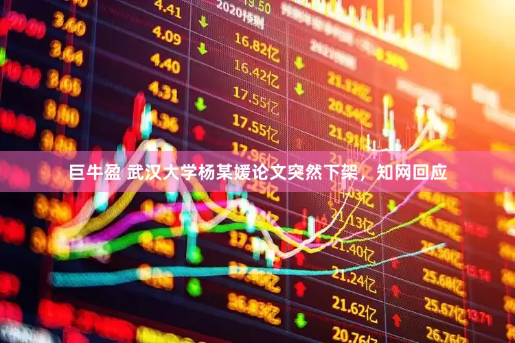 巨牛盈 武汉大学杨某媛论文突然下架，知网回应